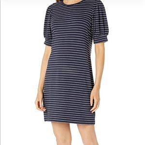 Supersoft Terry Relaxed-Fit Puff-Sleeve Dress XXL